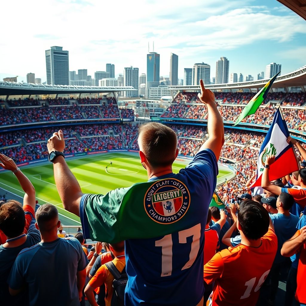 米乐足球官网-蒙特雷球迷现场助威，激发球队夺冠斗志